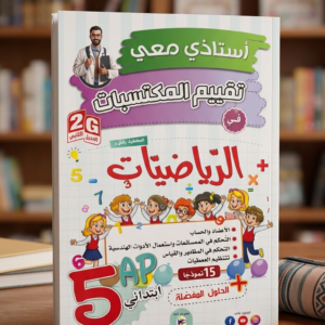 5 إبتدائي (أستاذي معي في تقييم المكتسبات  في الرياضيات )