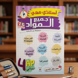 4 إبتدائي (أستاذي معي في جميع المواد )